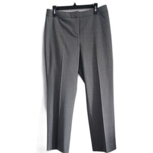 Lafayette 148 New York Barrow Gray Womens Dress Pants size 10